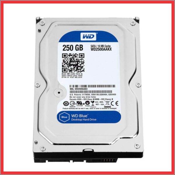 Branded Original HDD 250GB Hard Disk Drive For laptop / PC - Image 3