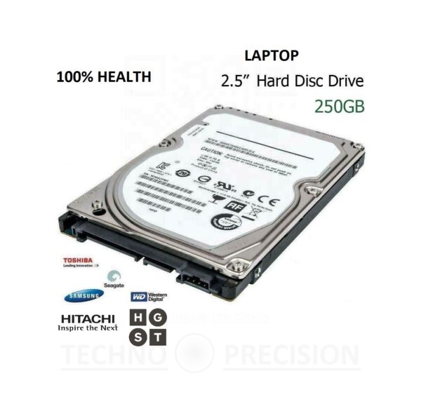 Branded Original HDD 250GB Hard Disk Drive For laptop / PC - Image 2