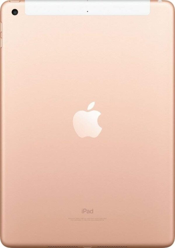 Apple iPad 6 (Model A1893) – 32GB, Wi-Fi, 9.7" Retina Display – Gold Color - Image 2